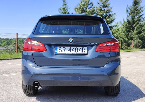 BMW Seria 2 cena 54900 przebieg: 178000, rok produkcji 2015 z Rybnik małe 742